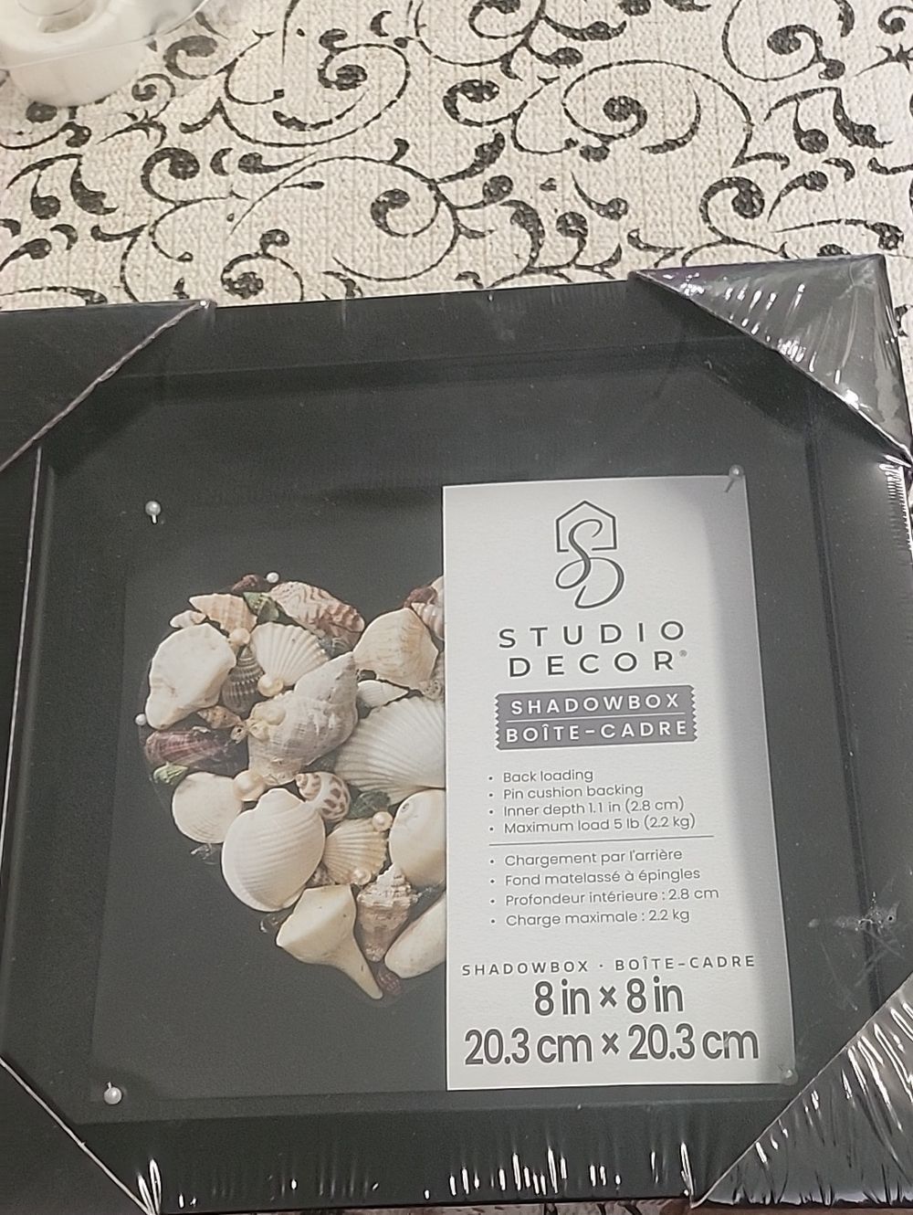 Studio Decor Black Shadowbox Display Frame